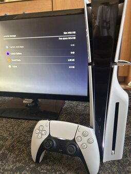 Sony PlayStation 5 Slim 1TB Disc Edition + DualSense ovládač - 4