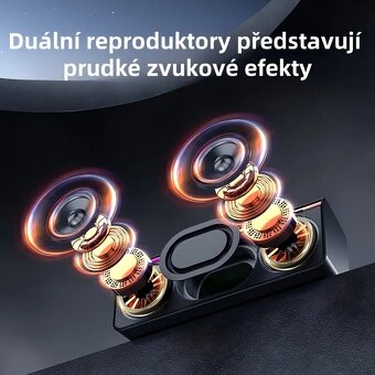 Nový bluetooth reproduktor výkon 20W s RGB efekty. - 4