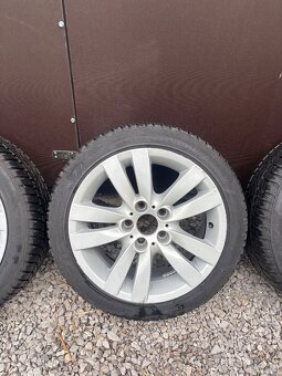 BMW disky 5x120 r17 pneu 225/45 r17 zimné - 4