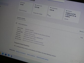 extra velky notebook Dell Vostro 3750 17", Win 11, i7, SSD - 4