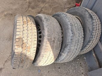 Predám sadu kolies vw Transporter 5x120 r16 - 4