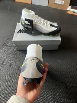 Nike Kopacky Sivo/Biele - 4