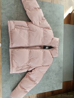 Dámska nová ružová bunda 42 - 4