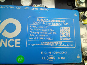 LiFePO4 12V 115Ah 4s wifi bluetooth 1500Wh - 4