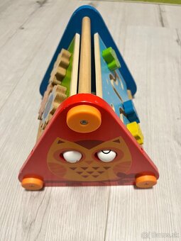 Hape Veselý didaktický trojuholník s aktivitami - 4
