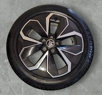 Elektrony kolesa 16 5x100 Skoda Fabia 185/55/16 - 4