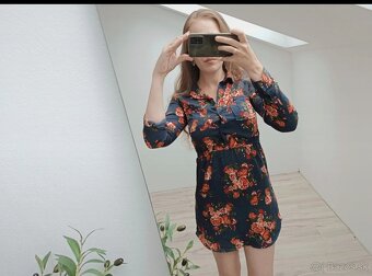 Krásne košeľové H&M šaty - 4