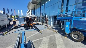 Prenájom minižeriavu BG lift 250 - 4