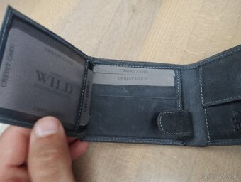 Peňaženka Wild  sivá - 4