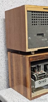 2x STEREODIRIGENT 》TESLA 538A 》Starožitné elektronkové radio - 4