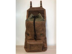Kožený poľovnícky batoh 30l - 4