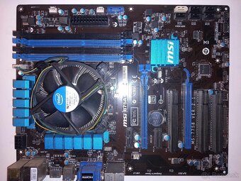 Predam zakladnu dosku Atx Msi B75A-G43 + i3 - 4