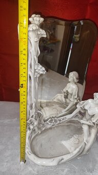 Royal Dux - figurálne zrkadlo - 4