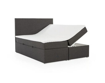 Predám novú peknú a luxusnú BOXSPRING manželskú posteľ - 4