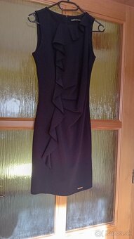 Čierne elegantné šaty - 4
