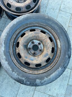 Plechové disky VW 5x100 R15 - 4