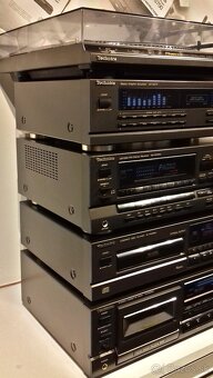 Zostava TECHNICS gramofon, equalizer, receiver, CD, deck B03 - 4