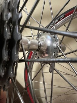Shimano 600 TRICOLOUR / Bayer set kolies 28 - 4