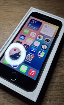IPhone SE 2020 128GB Black-NOVÁ BAT.100%-TOP STAV - 4