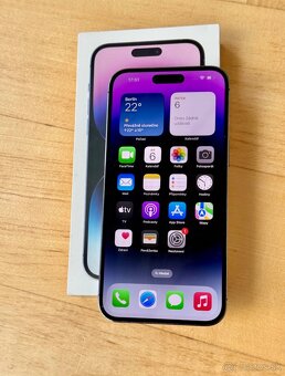 iPhone 14 Pro Max Deep Purple BATERIE 100% TOP - 4