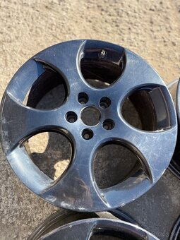 Predám elektrony 5x112 R18 originál Golf 5 GTi BBS - 4