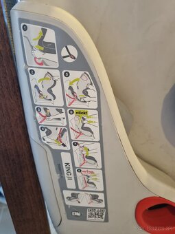 Autosedačka Britax Romer King 2 - 4