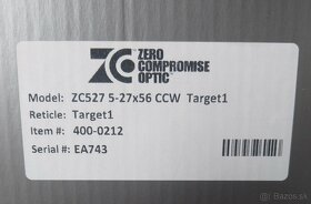 Puškohľad ZERO COMPROMISE OPTIC - 4