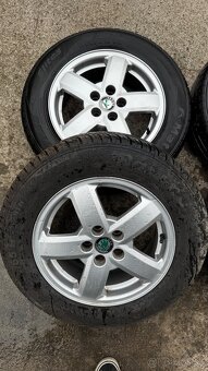 Škoda disky 5x100 r15 195/65 - 4
