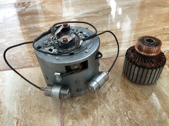 Jawa 350 / 634, ČZ 175 - zapalovanie 6V 75W po GO mínus pól - 4