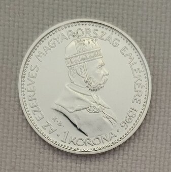 Miléniová koruna 2025/1896, príchod Maďarov, Kremnica - 4