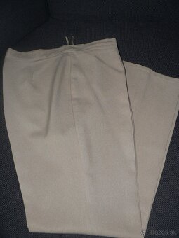 dámske béžové nohavice č.46 - 4