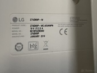 LG 4K 27" monitor - 4