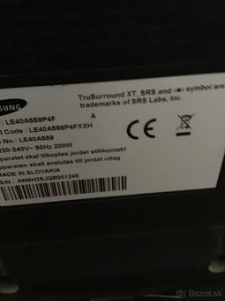 SAMSUNG TV NA NáHRADNé DIELY - 4