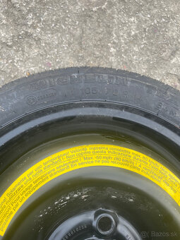 Predám dojazdové rezervné koleso VW 105/70 R14 84M - 4