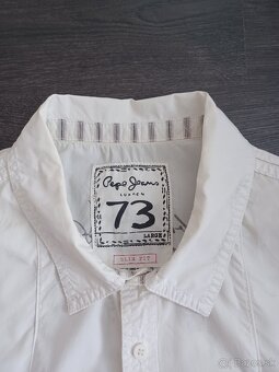 Pepe Jeans kosela polo tricko biela ORIGINAL - 4