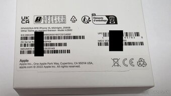 Apple iPhone 14 256GB Midnight Black, nový , záruka - 4