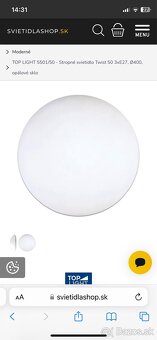 Nastenne/stropne svietidlo Top Light - 4