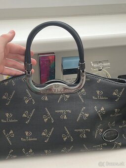 Walter Valentino talianska kožená kabelka - 4