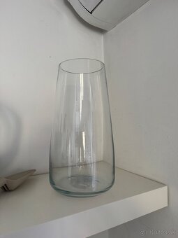Ikea sklenená vaza Berakna 30cm - 4