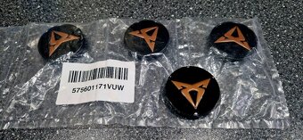 Stredové Krytky CUPRA do Alu diskov - 4