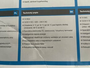 Predam prenosnu auto chladnicku Waeco TC14 - 4