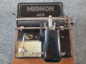 Historický písací stroj Mignon - 4