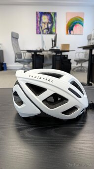 Cyklistická prilba Van Rysel ROADR 500 biela L - 4