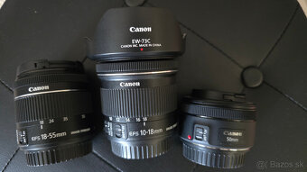 CANON EOS 200D+ 3 Objektívy - 4