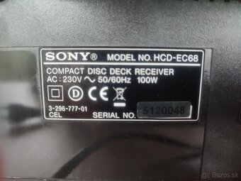 Sony HCD-EC68 - 4