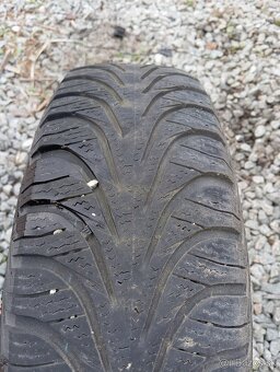 Predám rezervu koleso 175/80 R14 5x100 zimná pneu - 4