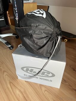 Prilba na motorku HJC I71 Solid semi flat black M - 4