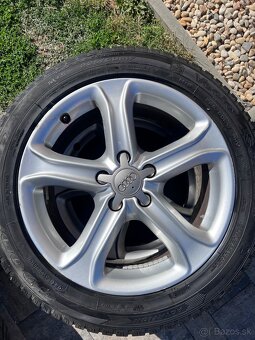 Original Audi Disky / Elektrony 5x112 R17 + Pneumatiky - 4