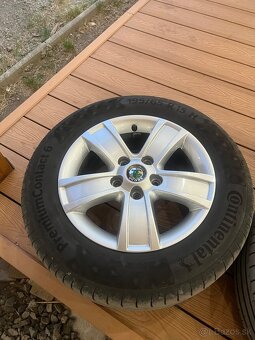 Elektróny s pneu R15 škoda - 4