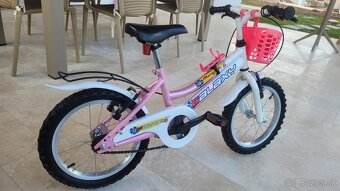 Dievčenský detský bicykel 16" - 4